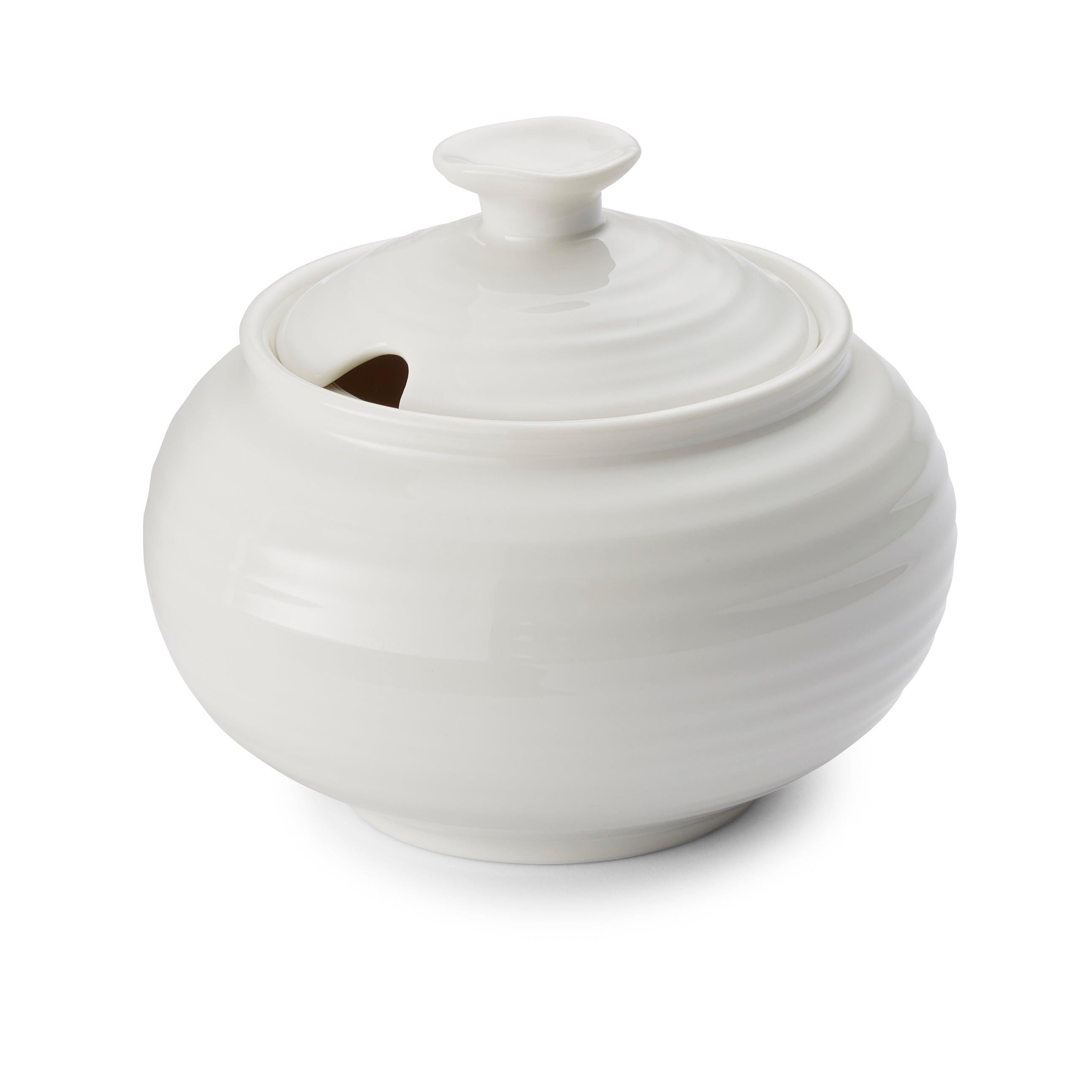Sophie Conran - White - Covered Sugar Bowl | 11 oz