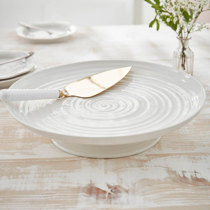 Sophie Conran - White - Footed Cake Stand | 12.75 in