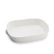 Sophie Conran - Blanc - Grand plat à rôtir avec poignées | 35,5 x 28 cm