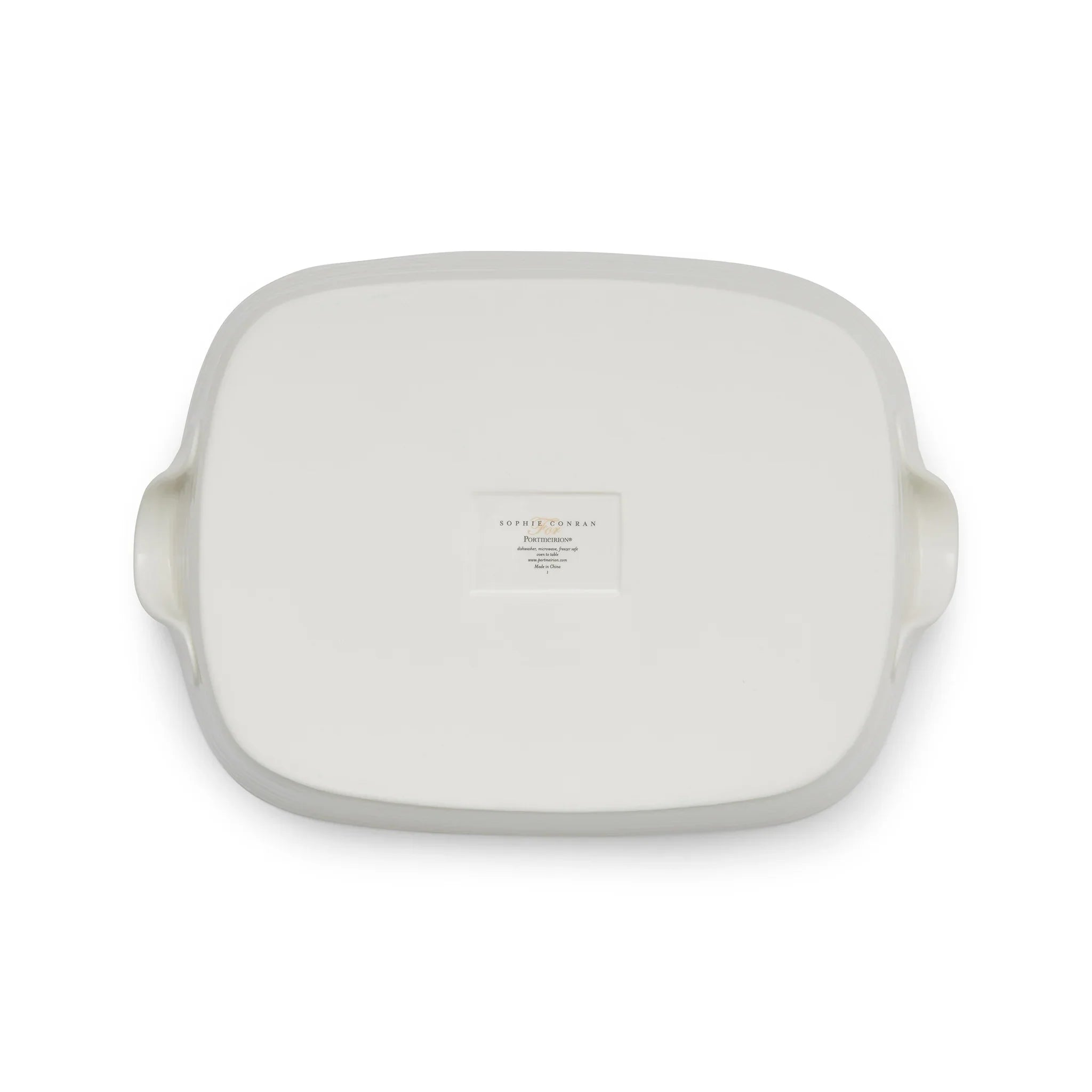 Sophie Conran - Blanc - Grand plat à rôtir avec poignées | 35,5 x 28 cm