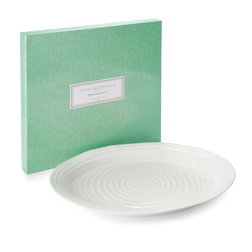 Sophie Conran - White - Oval Turkey Platter | 20 in