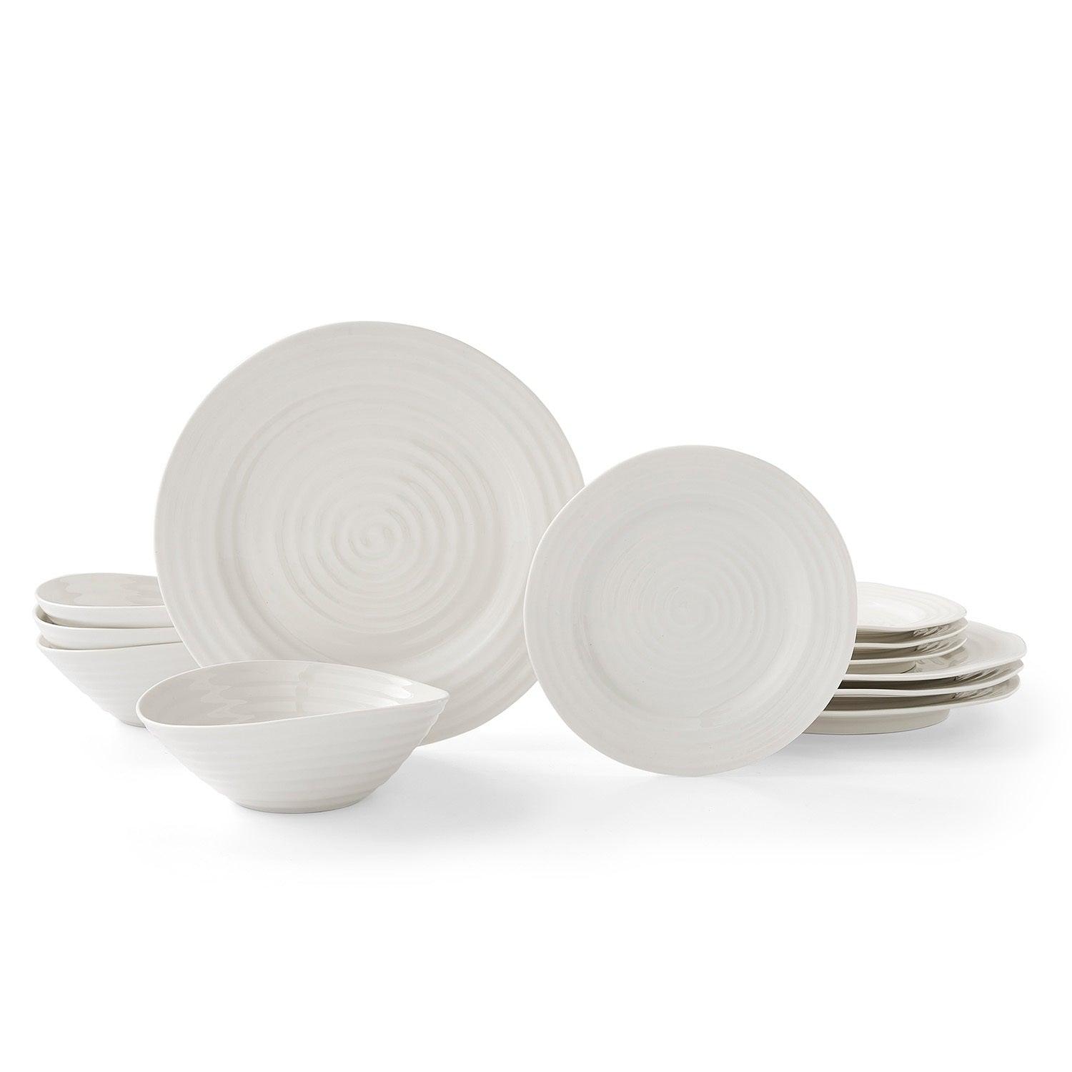 Service à dîner en porcelaine Sophie Conran - Blanc - 12 pièces