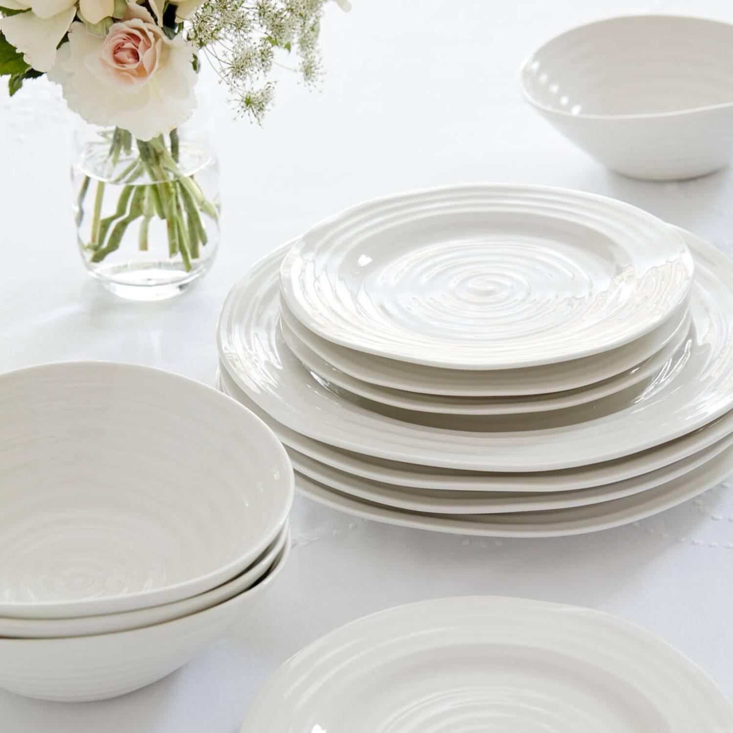 Service à dîner en porcelaine Sophie Conran - Blanc - 12 pièces