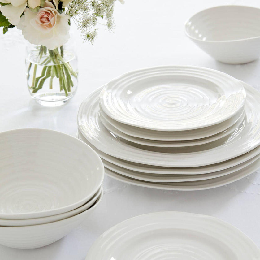 Service à dîner en porcelaine Sophie Conran - Blanc - 12 pièces