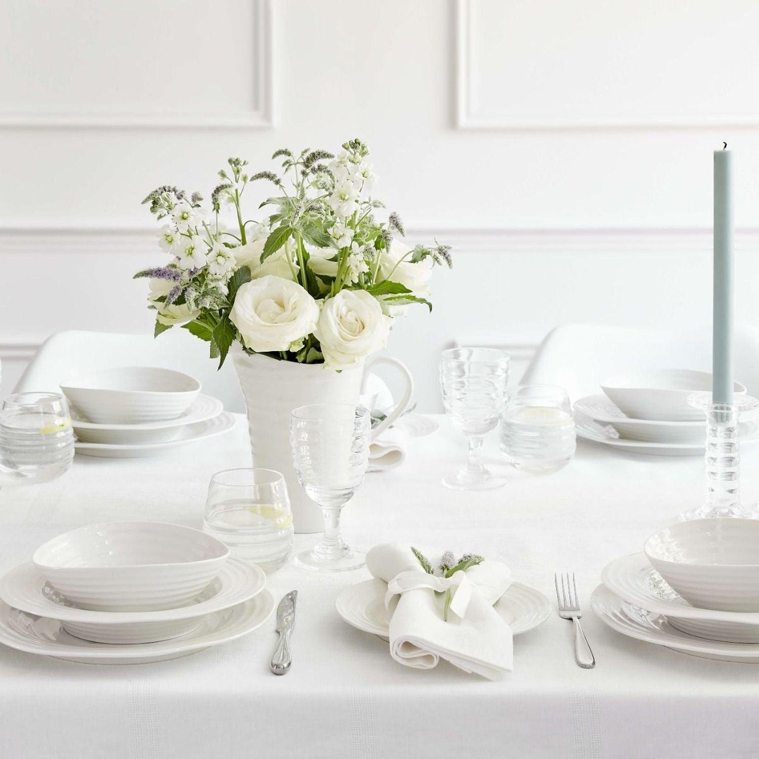 Service à dîner en porcelaine Sophie Conran - Blanc - 12 pièces