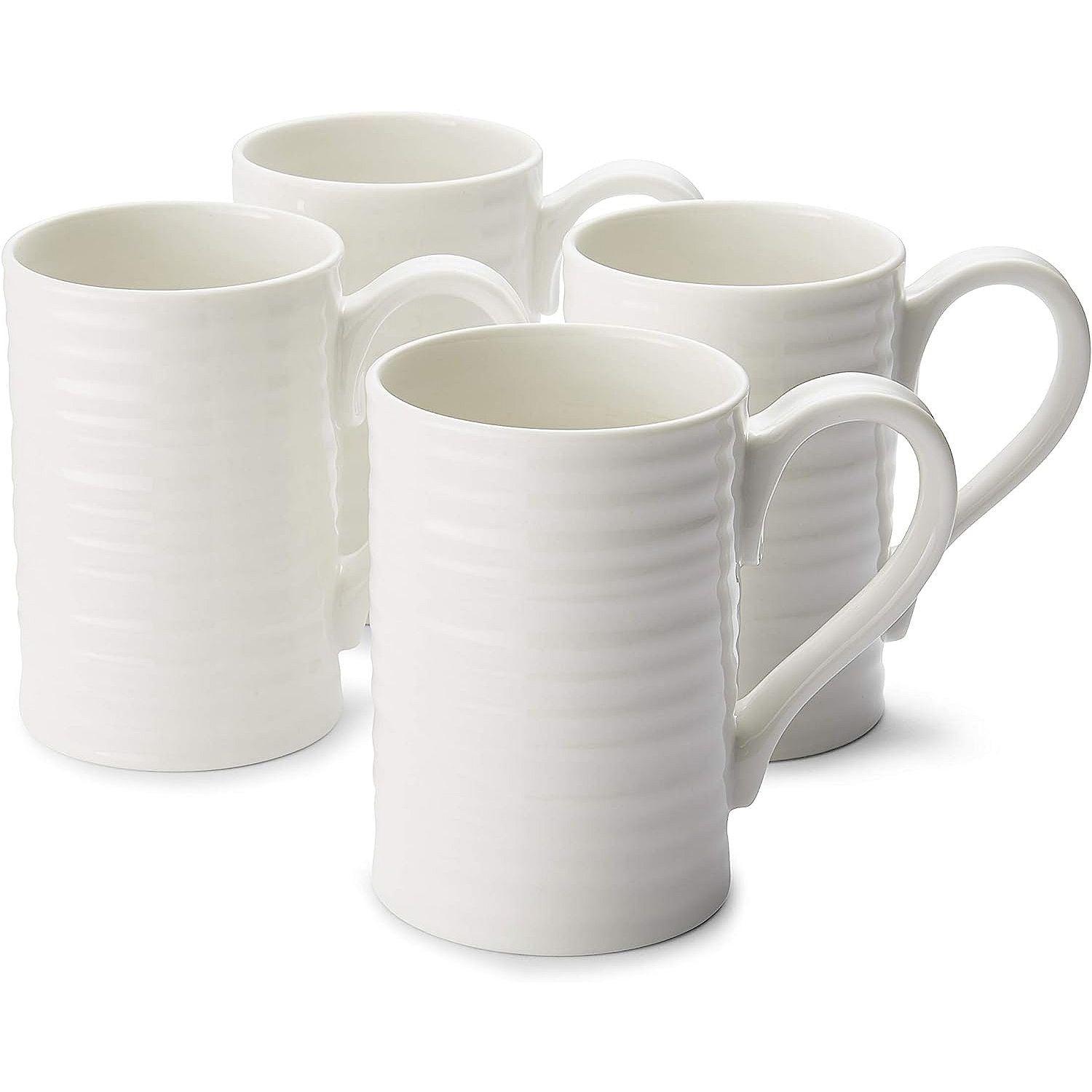 Sophie Conran - White - Tall Mug (Set of 4) | 12 oz