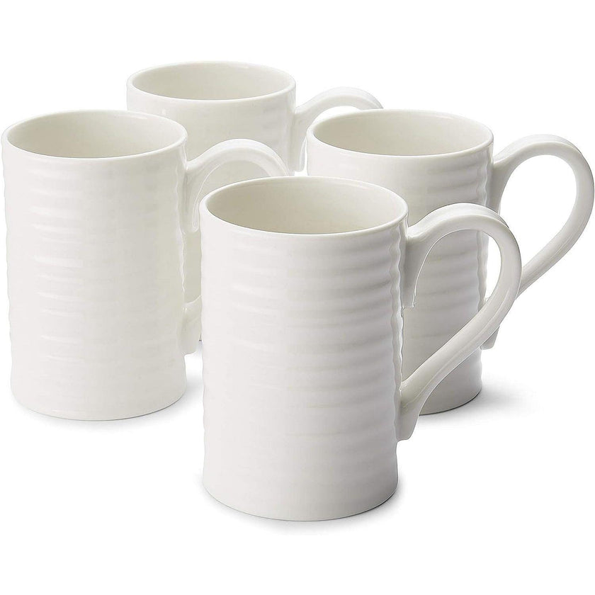 Sophie Conran - White - Tall Mug (Set of 4) | 12 oz