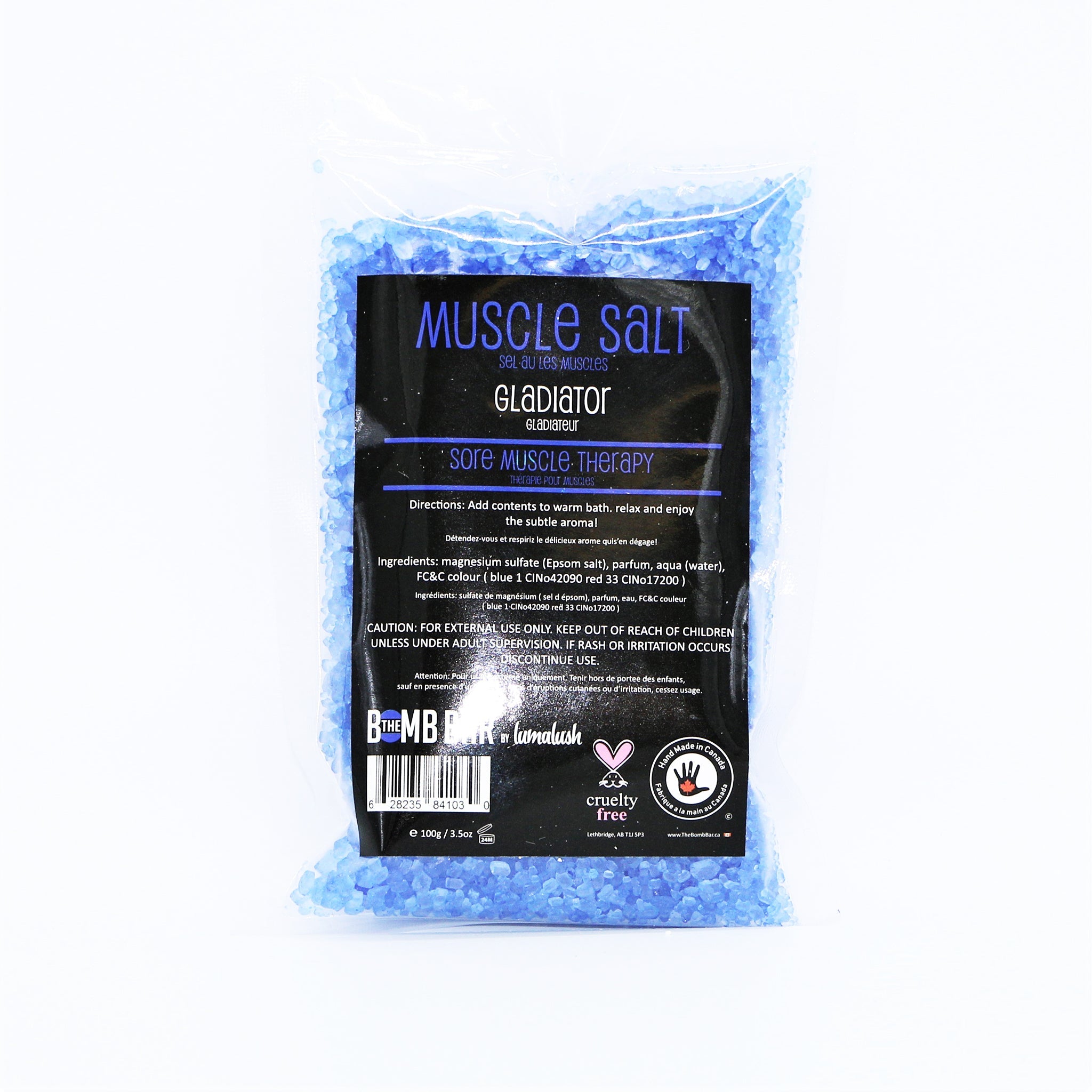 Muscle Salt Soak with Epsom Salt