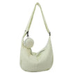 South Korea Ins Girl's Fashionable Cloud Puff Flower Shoulder Bag