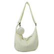 South Korea Ins Girl's Fashionable Cloud Puff Flower Shoulder Bag