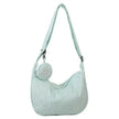 South Korea Ins Girl's Fashionable Cloud Puff Flower Shoulder Bag