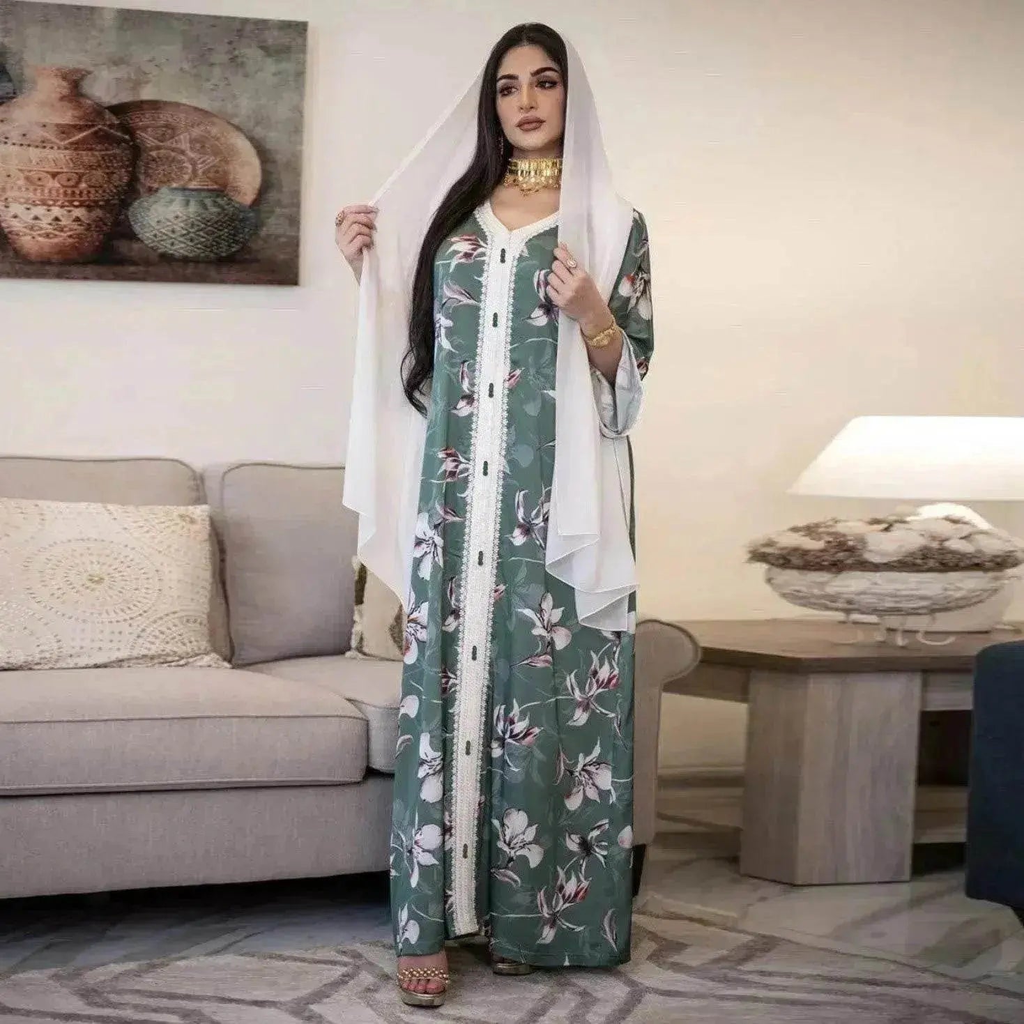 Southeast Asia Malaysia Arab  Women's Clothing Dress