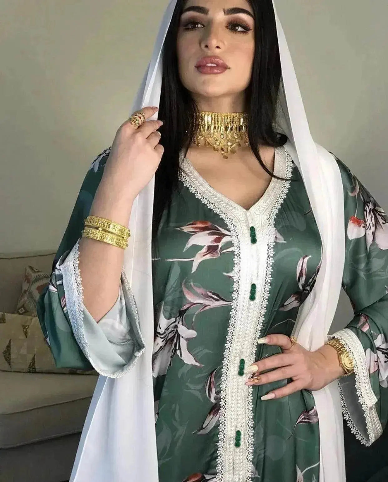 Southeast Asia Malaysia Arab  Women's Clothing Dress