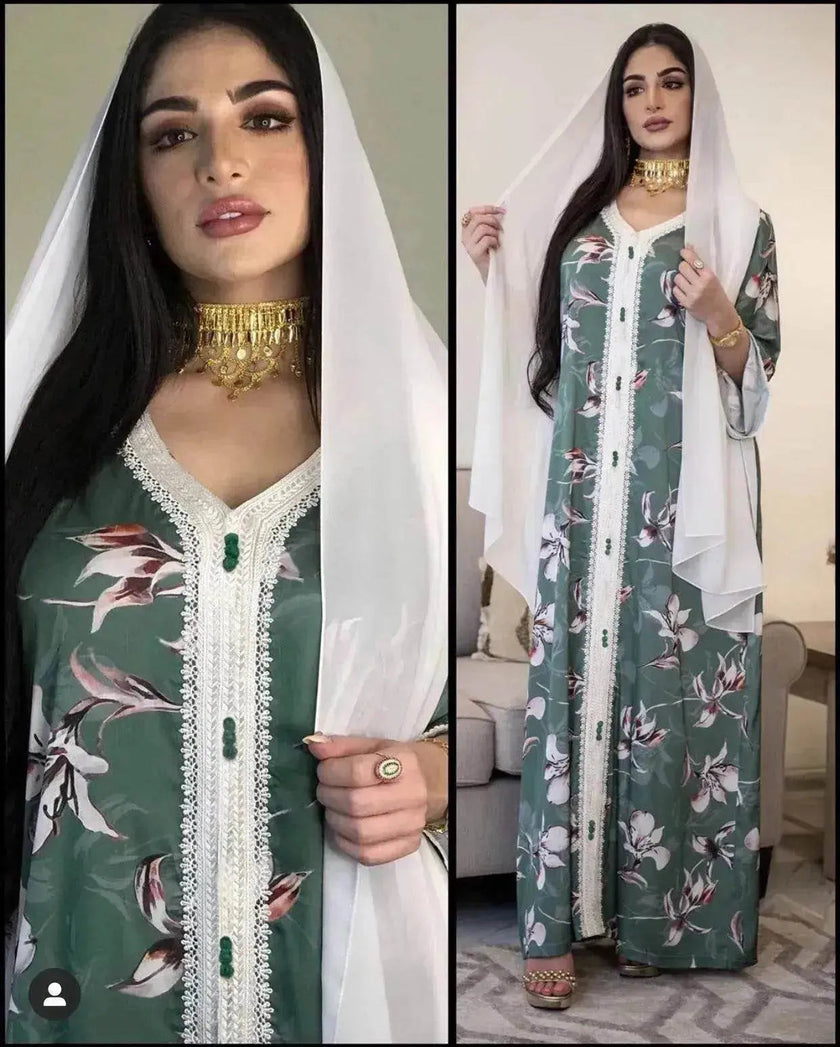 Southeast Asia Malaysia Arab  Women's Clothing Dress