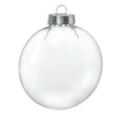 Special shaped Transparent Christmas Plastic Ball Bulb Modeling Props