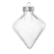 Special shaped Transparent Christmas Plastic Ball Bulb Modeling Props