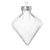 Special shaped Transparent Christmas Plastic Ball Bulb Modeling Props