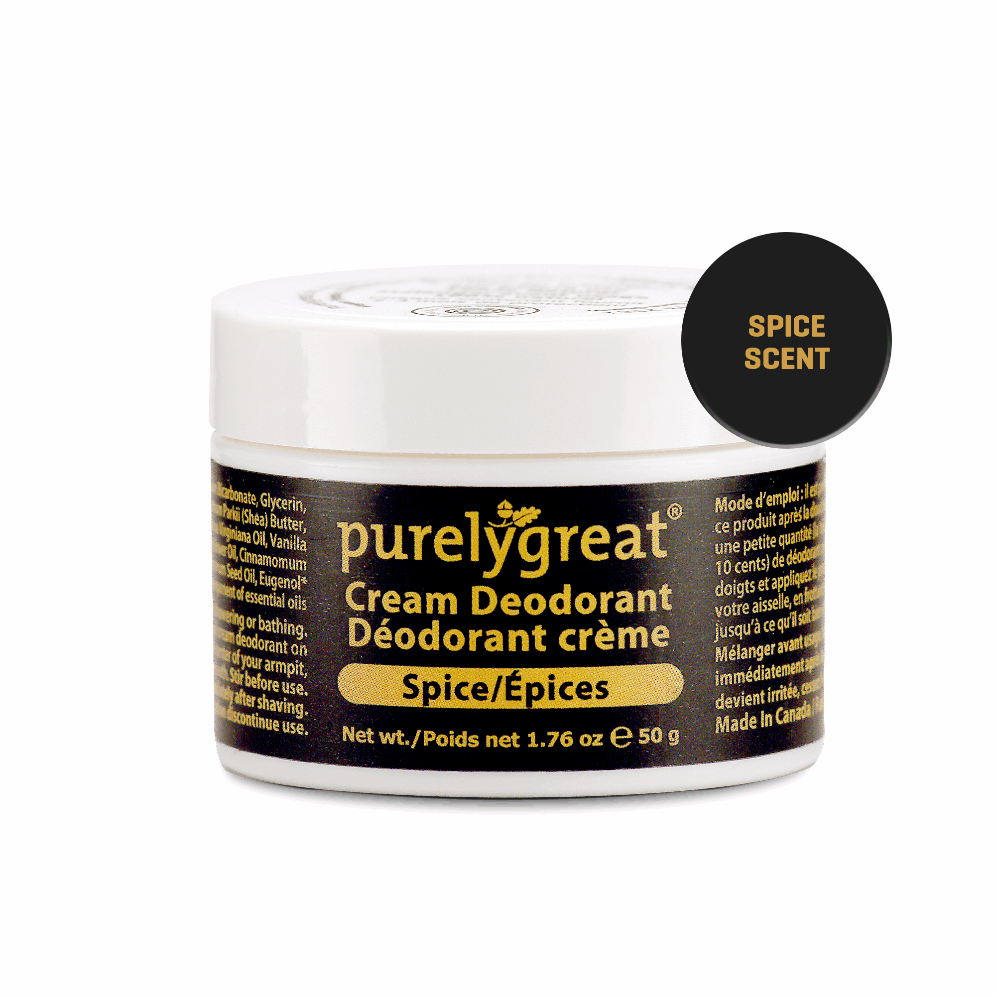 Spice Cream Deodorant