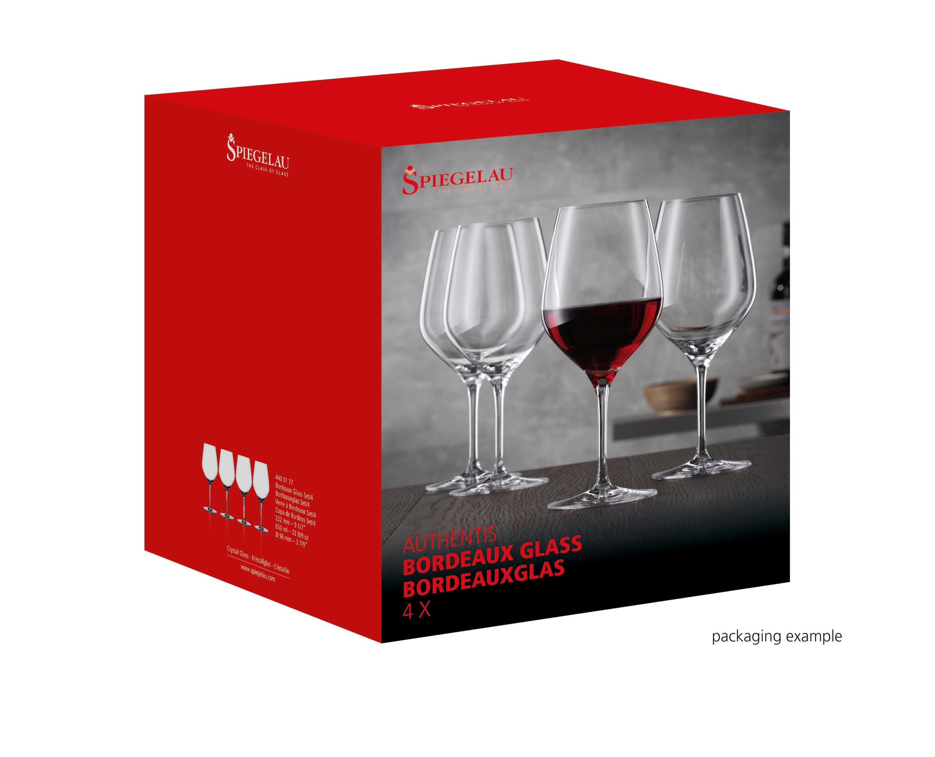 Spiegelau - AUTHENTIS - Bordeaux (Set of 4) | 22 oz