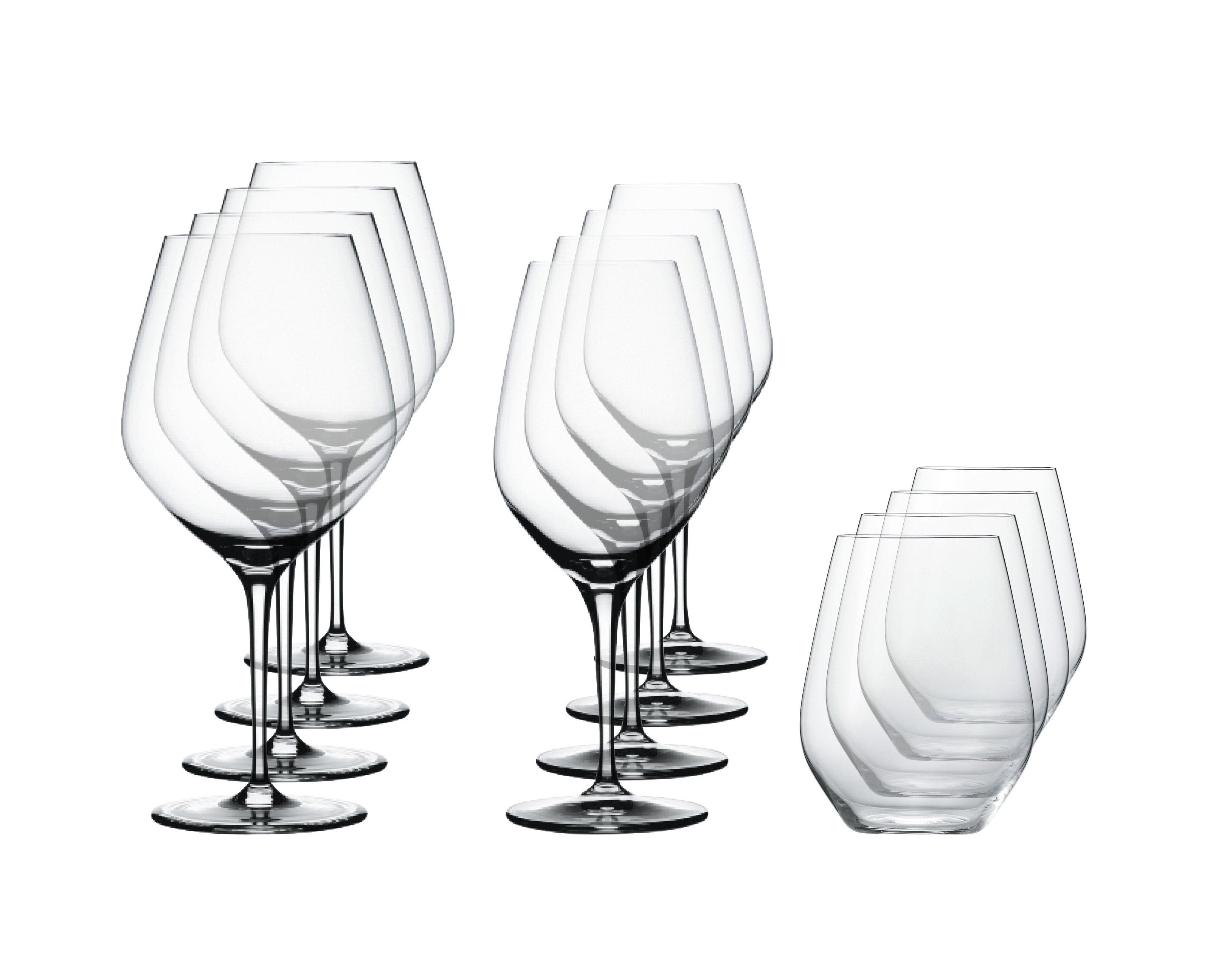 Spiegelau - AUTHENTIS  - Stemware/Tumbler  Set (Set of 12)