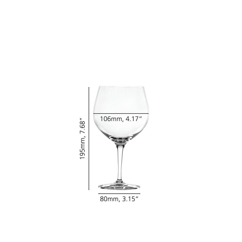 Spiegelau - SPECIAL GLASSES - Gin & Tonic Stemmed (Set of 4) | 21 oz