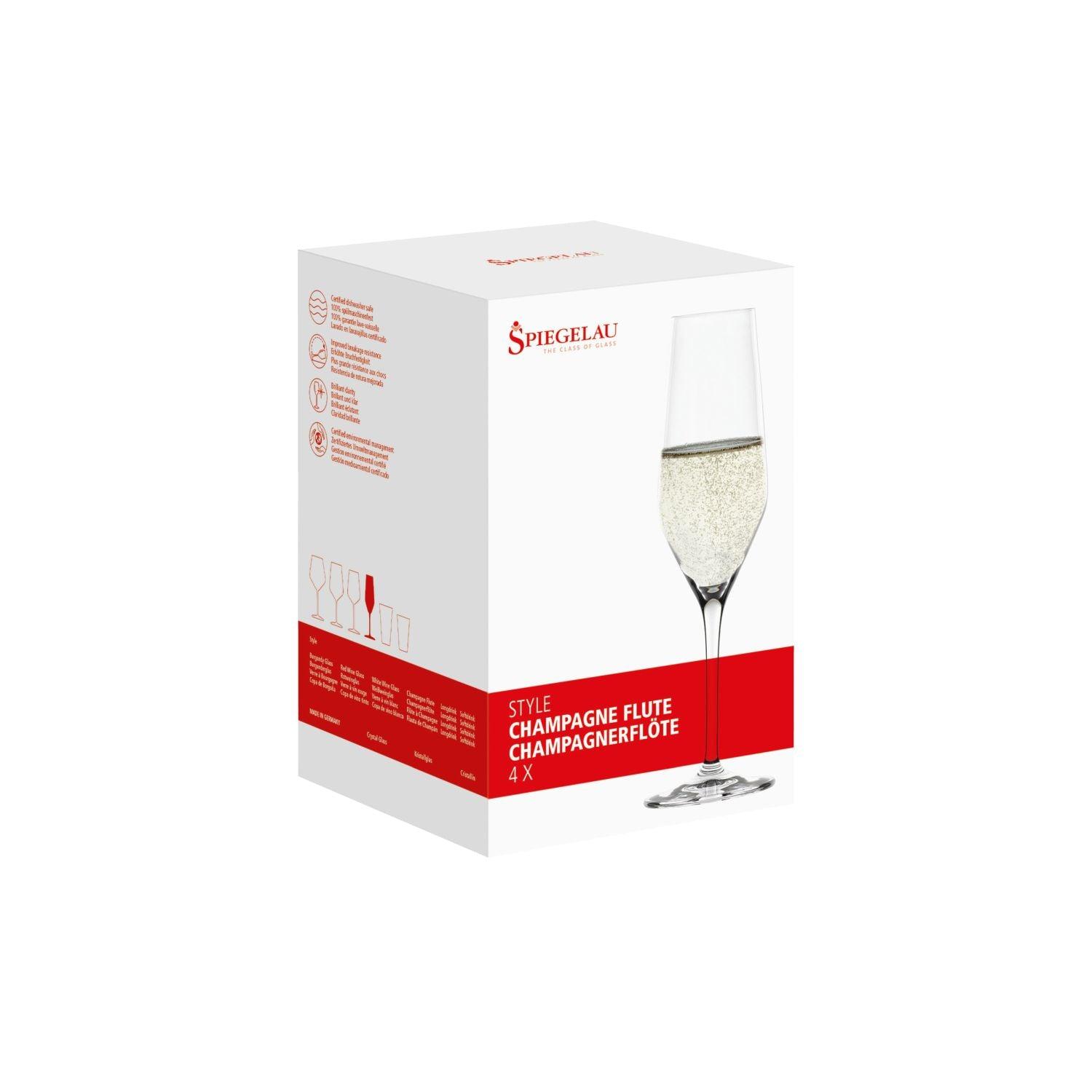 Verres à vin mousseux Spiegelau - Style - (lot de 4)