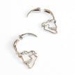 Spiked Skull Earrings