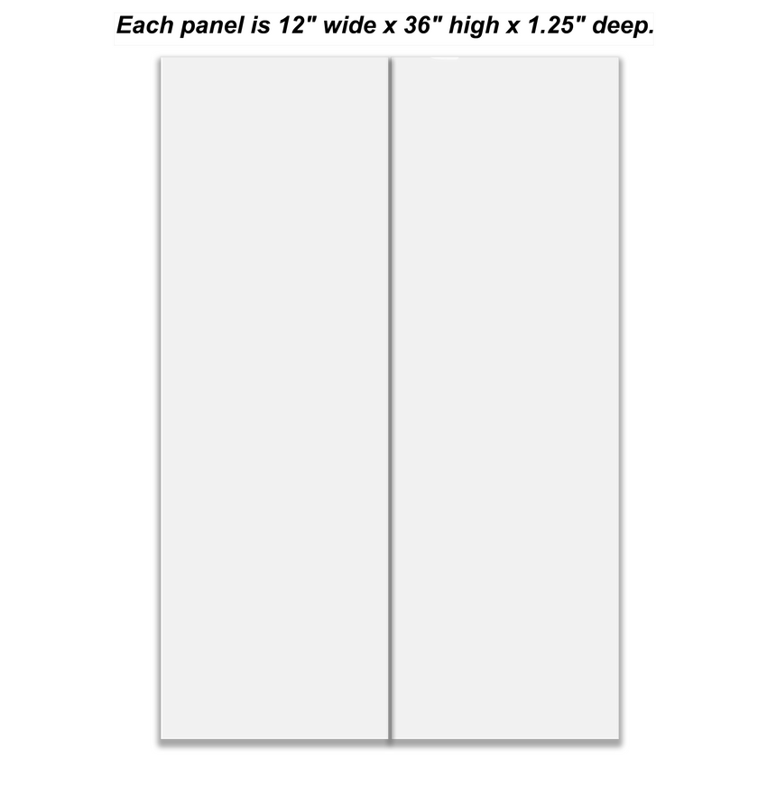Split canvas prints 2 panels 12