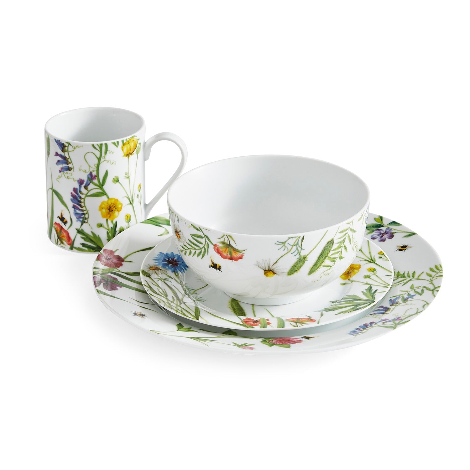 Spode - 16Pc Set Bumble Bee