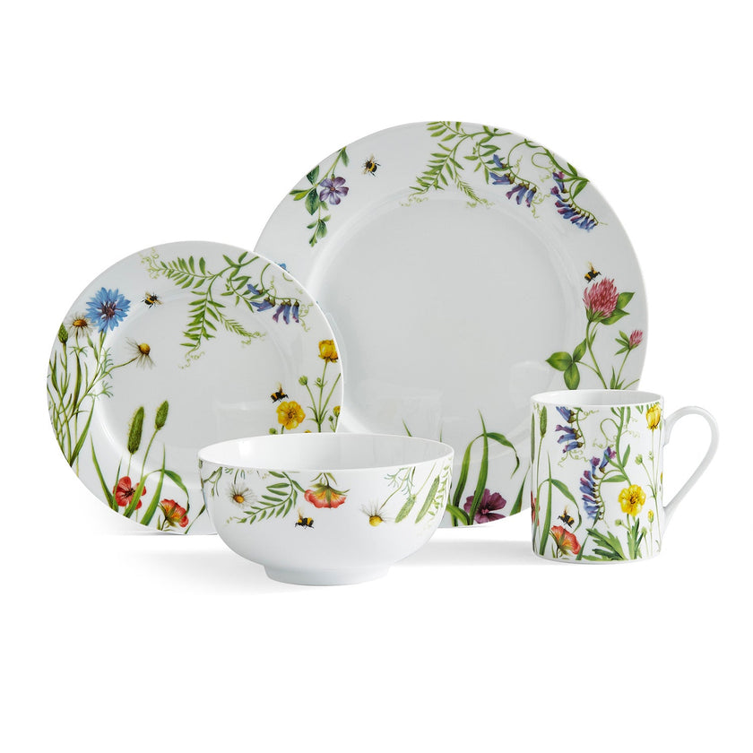 Spode - 16Pc Set Bumble Bee