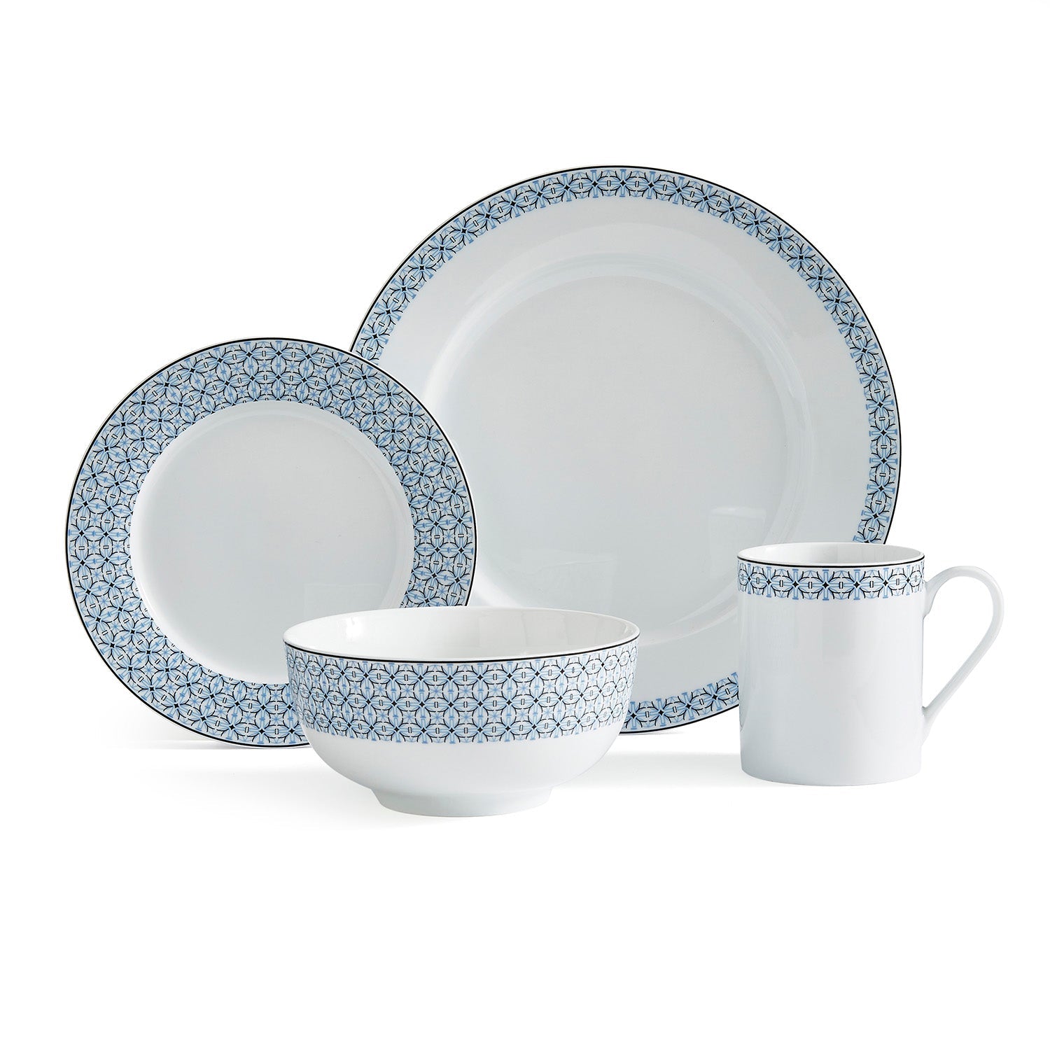 Spode - Service à manger Mallorca 16 pièces