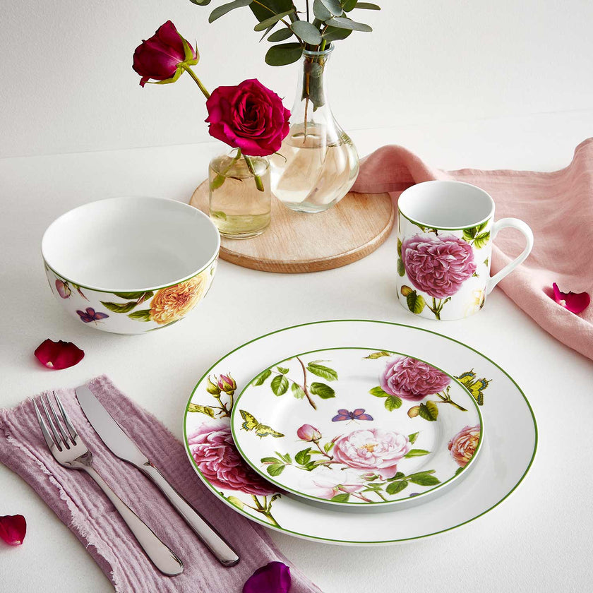 Spode - 16Pc Set Roses