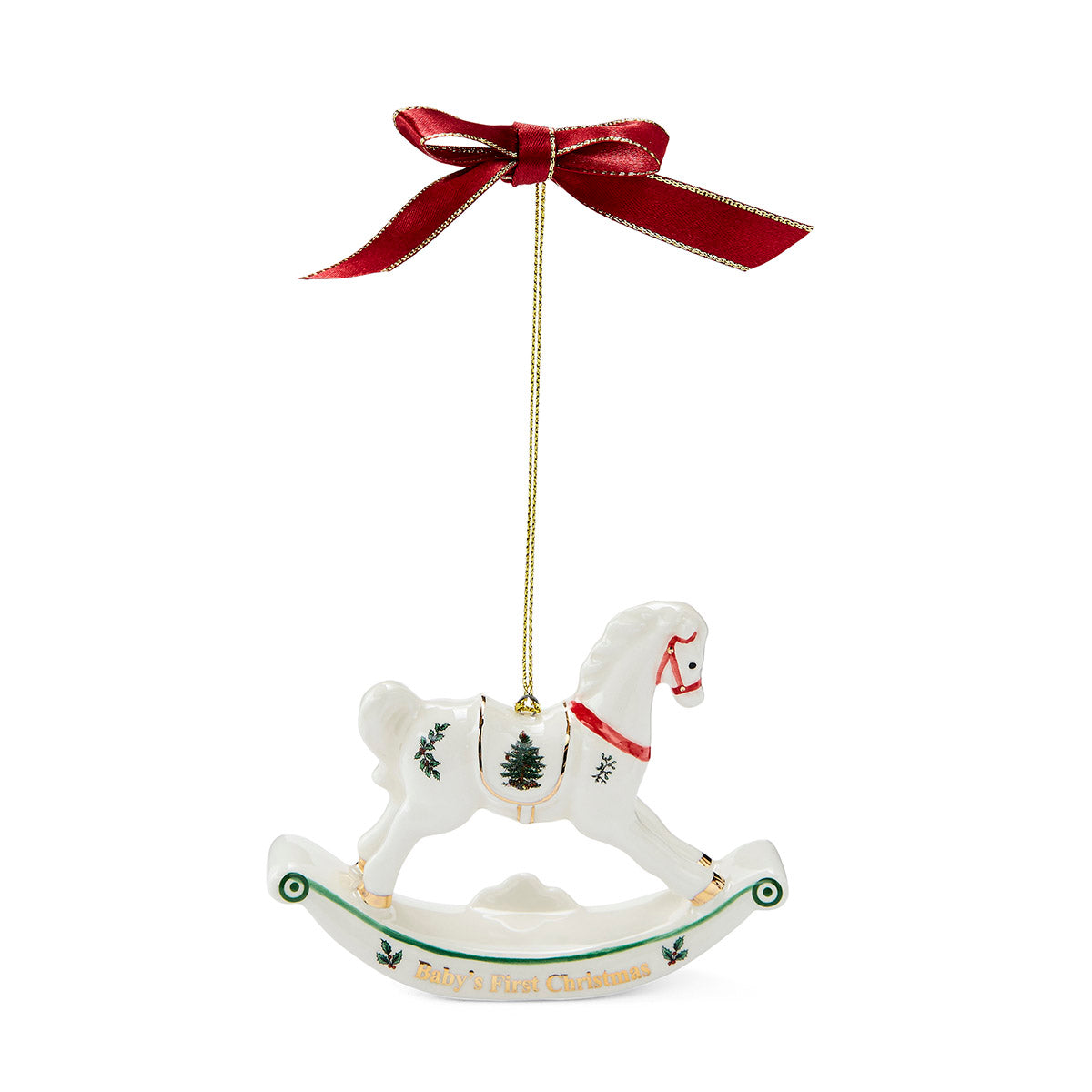 Spode - Baby's 1St Horse Ornament Dtd 2024