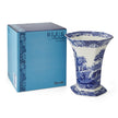 Spode - Blue Italian - Hexagonal Vase | 10.5 In