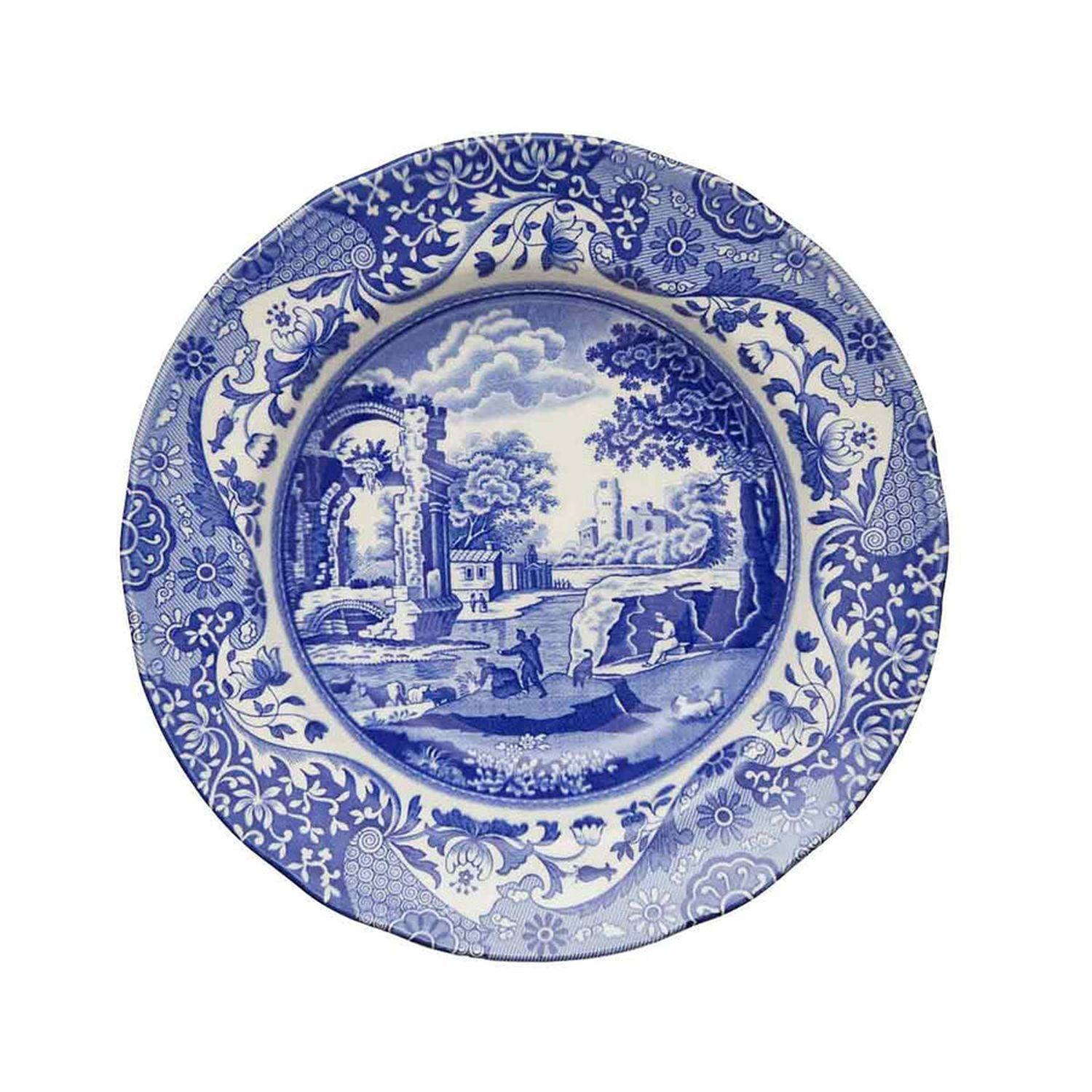 Assiette à soupe Spode - Blue Italian