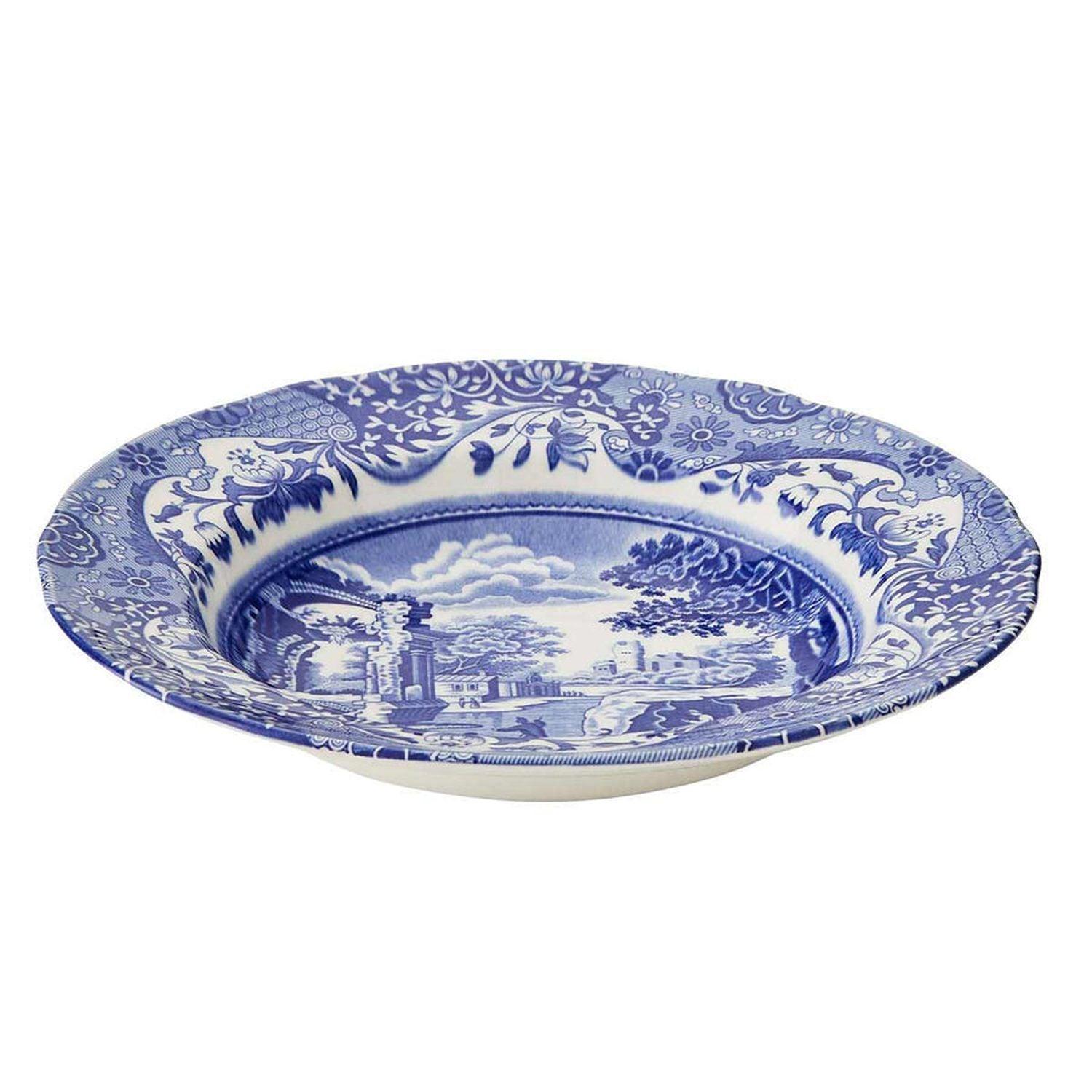 Assiette à soupe Spode - Blue Italian