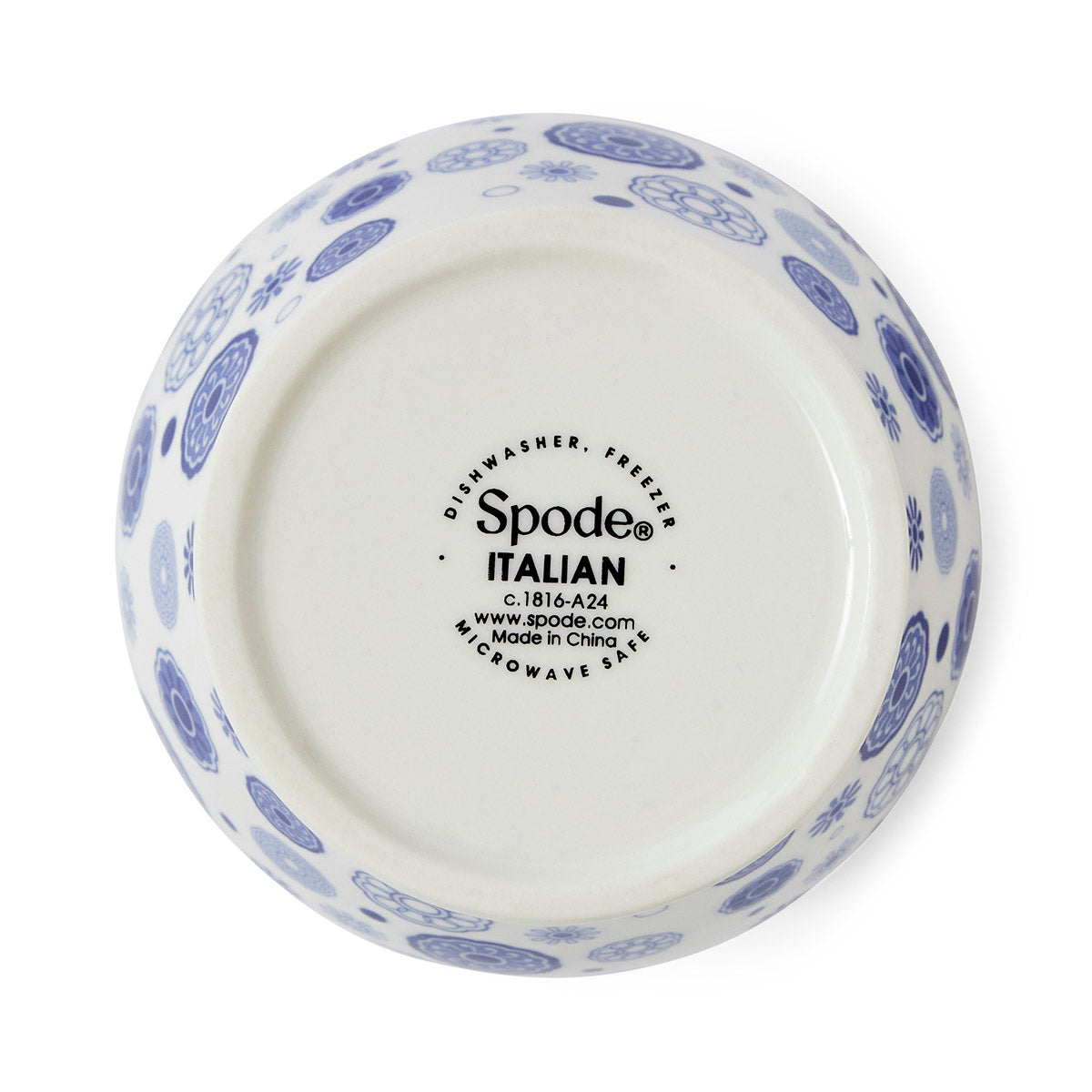 Spode - Blue Italian - Vase Brocato 5
