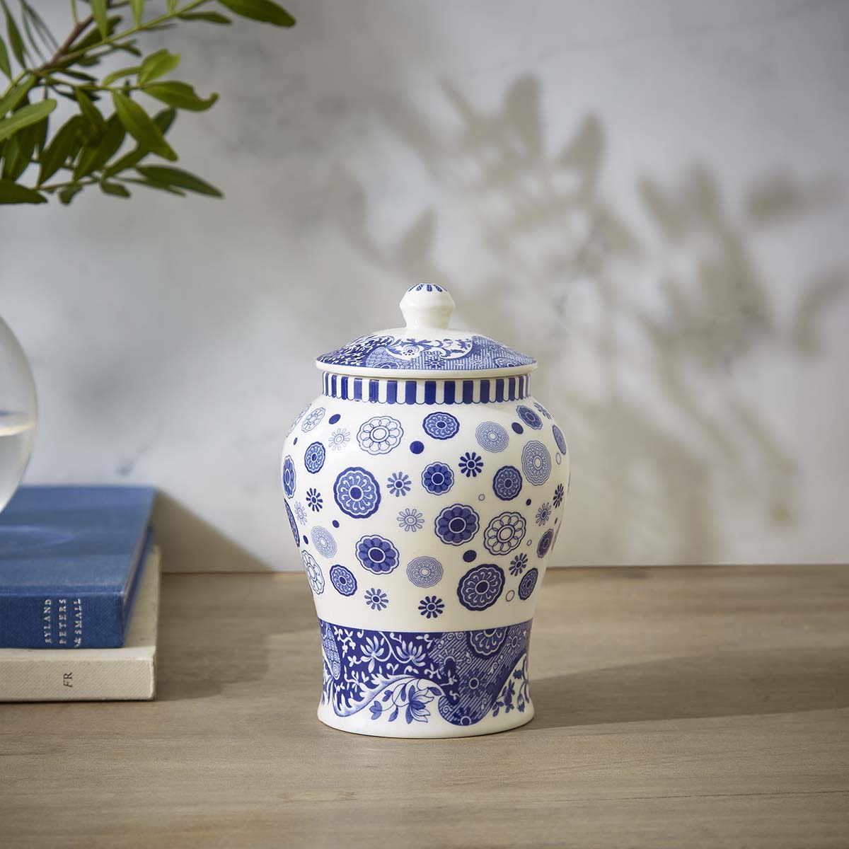 Spode - Blue Italian - Vase Brocato 5