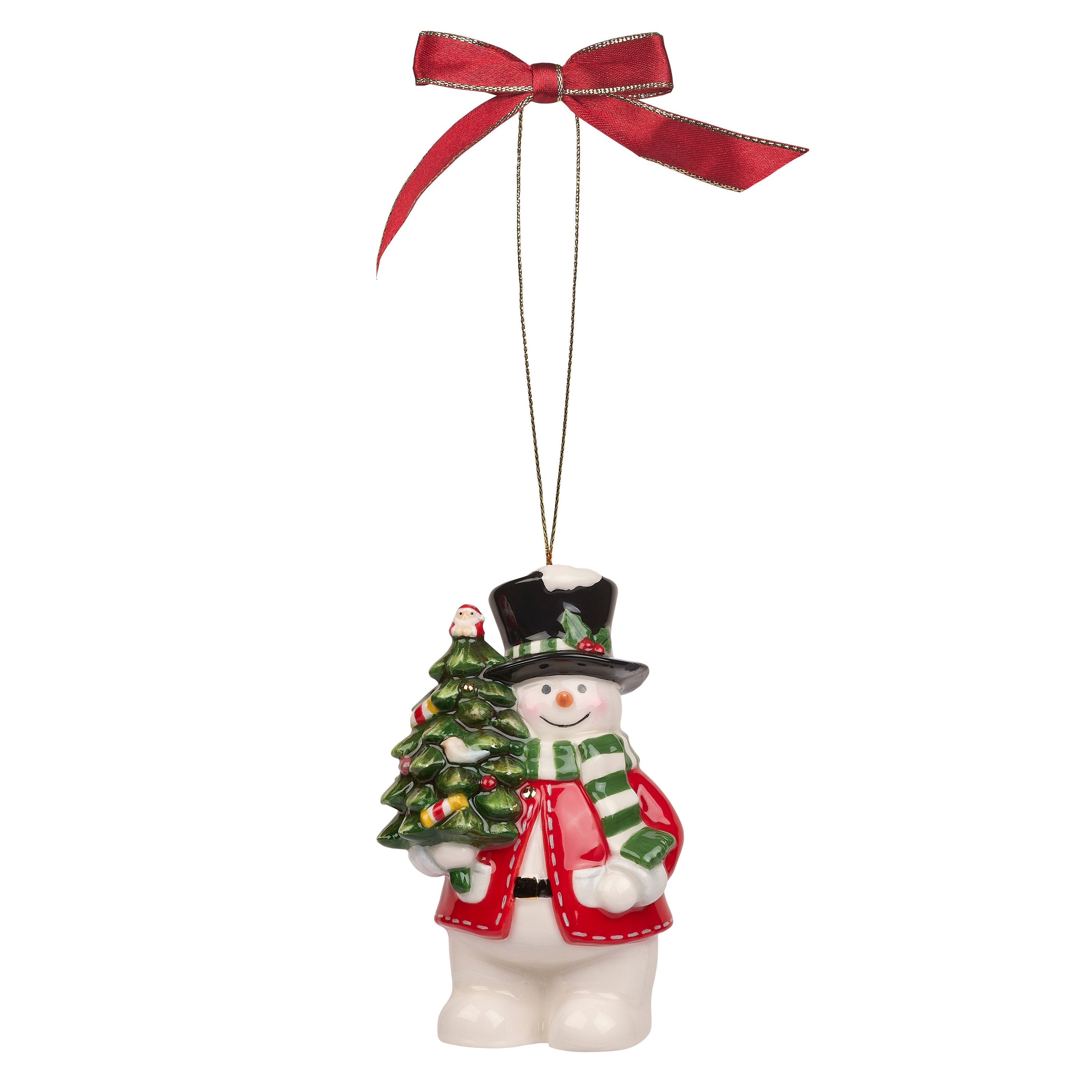 Spode - Christmas Snowman Ornament