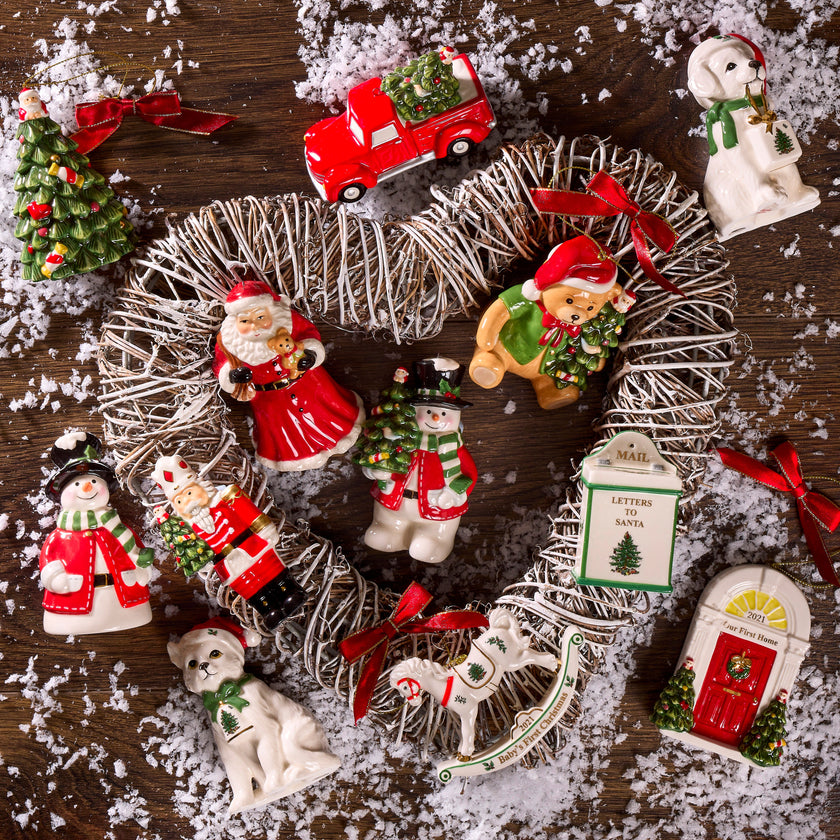 Spode - Christmas Snowman Ornament
