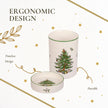 Spode - Christmas Tree - 2Pc Wine Chiller & Coaster Set