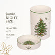 Spode - Christmas Tree - 2Pc Wine Chiller & Coaster Set