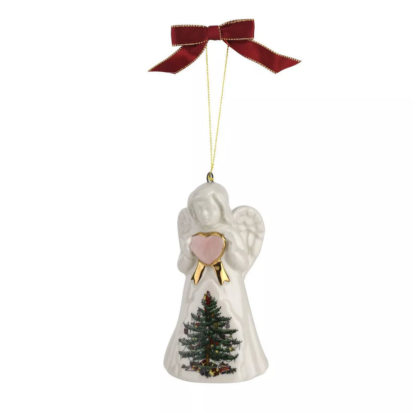 Ornement de sapin de Noël en forme d'ange de la marque Spode