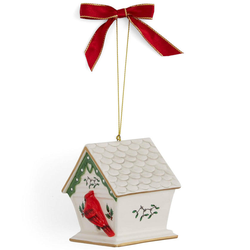 Spode - Christmas Tree - Birdhouse Ornament