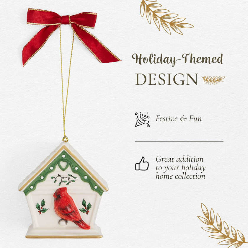 Spode - Christmas Tree - Birdhouse Ornament