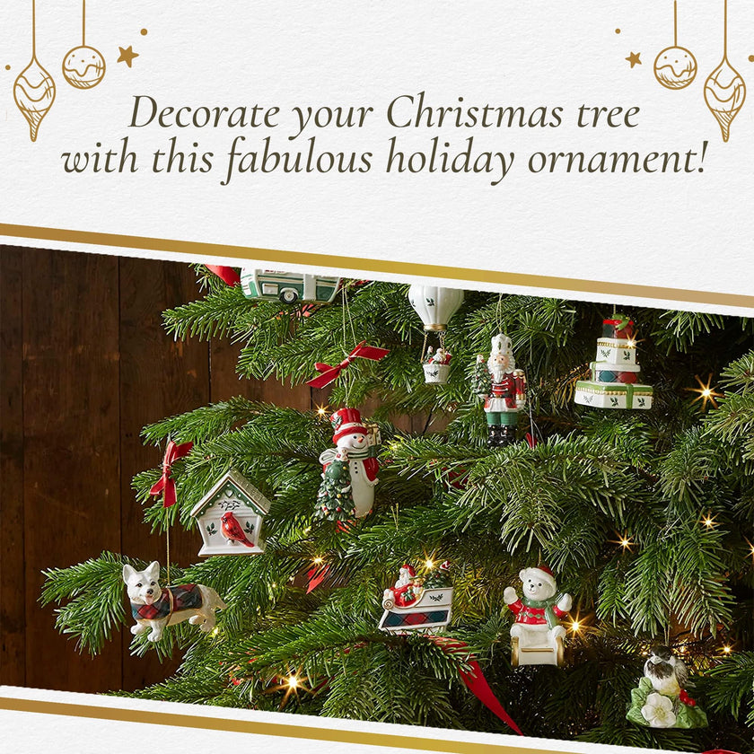 Spode - Christmas Tree - Birdhouse Ornament