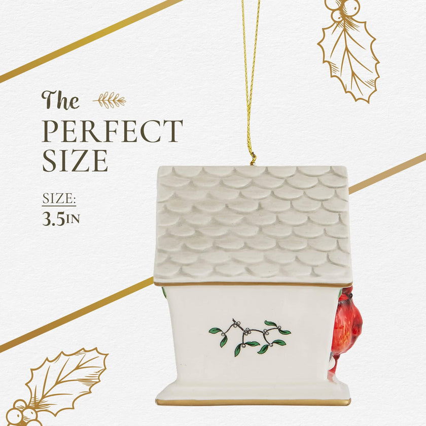 Spode - Christmas Tree - Birdhouse Ornament