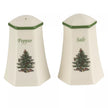 Spode - Arbre de Noël - Assortiment de salière et poivrière hexagonales