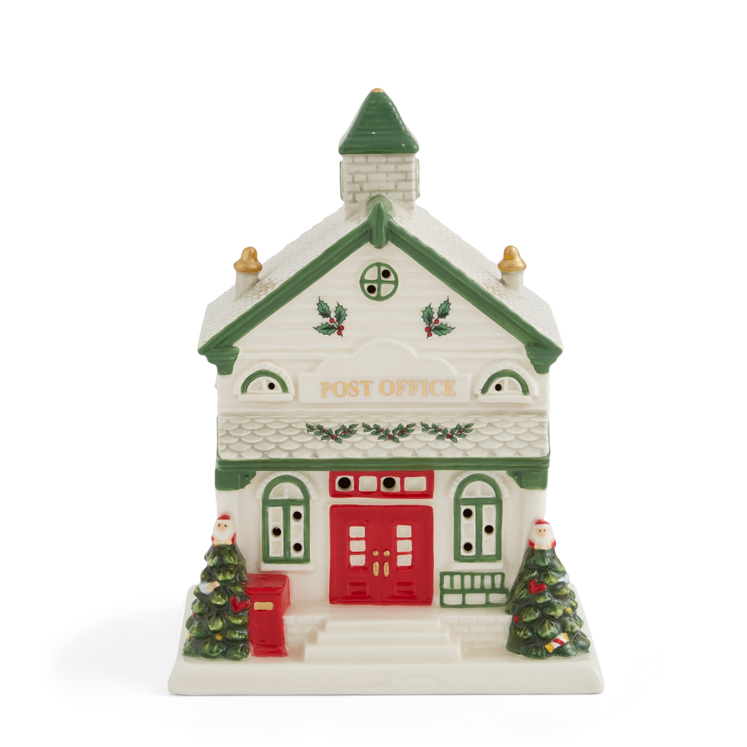 Spode - Christmas Tree - LED Post Office | 6.5 Inch