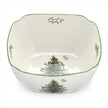 Spode - Christmas Tree - Large Square Bowl | 10 Inch